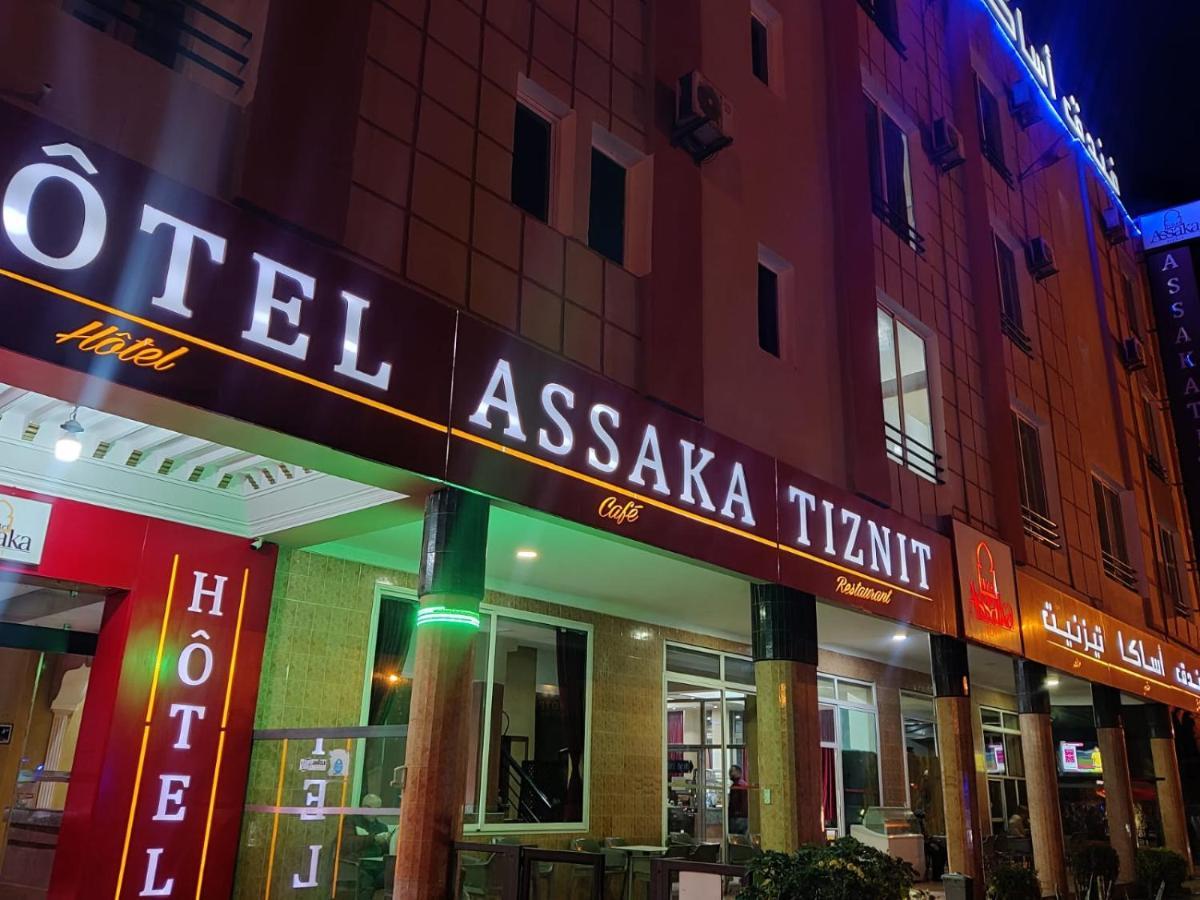 Hotel Cafe Restaurant Assaka Tiznit Exteriör bild